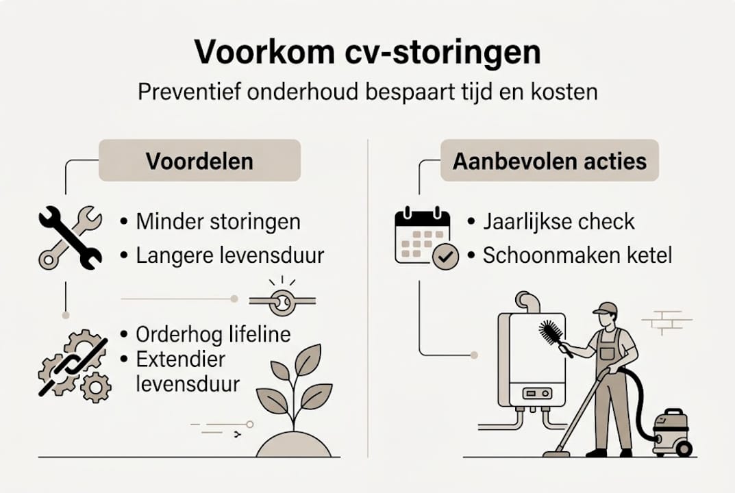 Infographic: waarom kiezen voor preventief onderhoud?