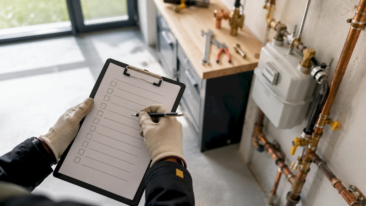 Checklist voor het controleren van je handen bij werkzaamheden aan de gasinstallatie