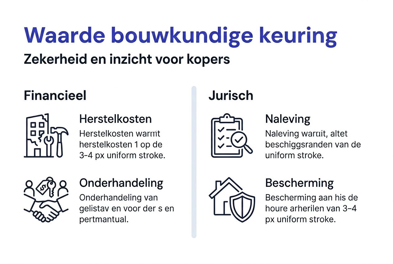 Infographic: De pluspunten van een bouwkundige keuring