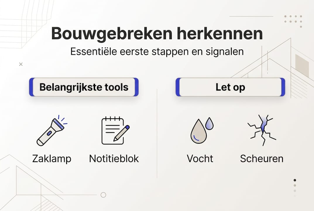 Infographic: Zo herken je bouwfouten en hier moet je op letten
