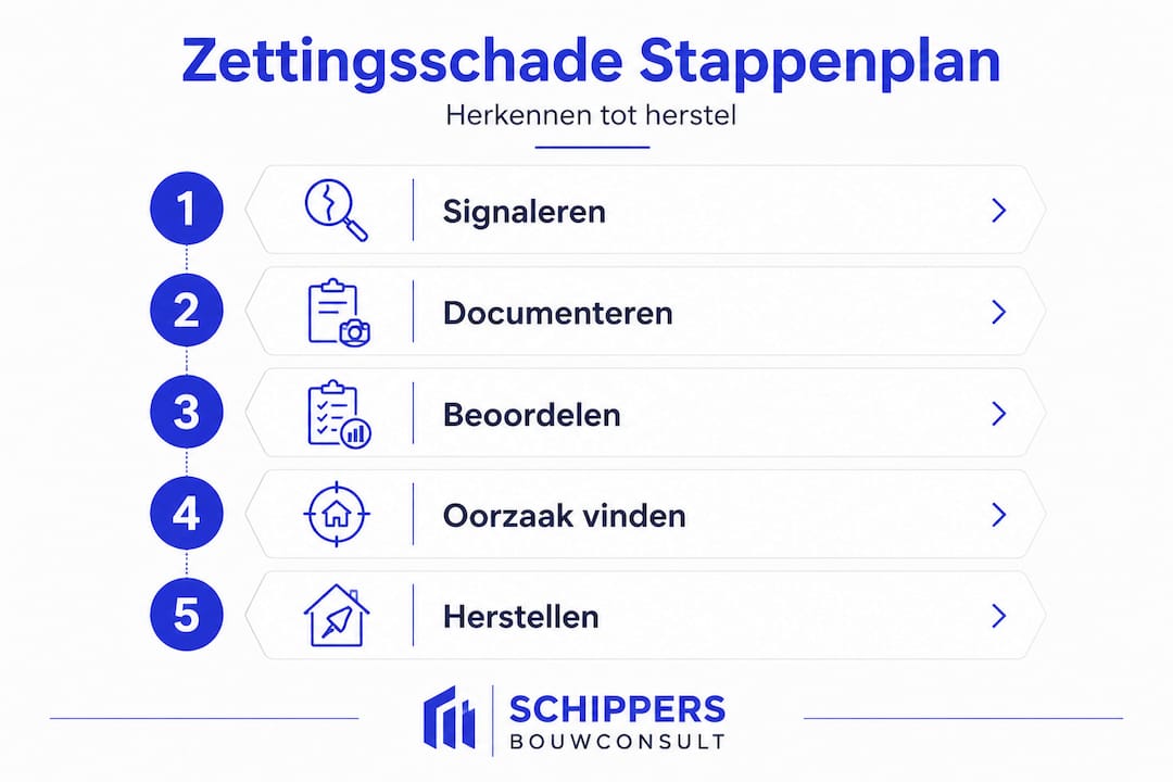 Aanpak van zettingsschade: van signaleren tot oplossen