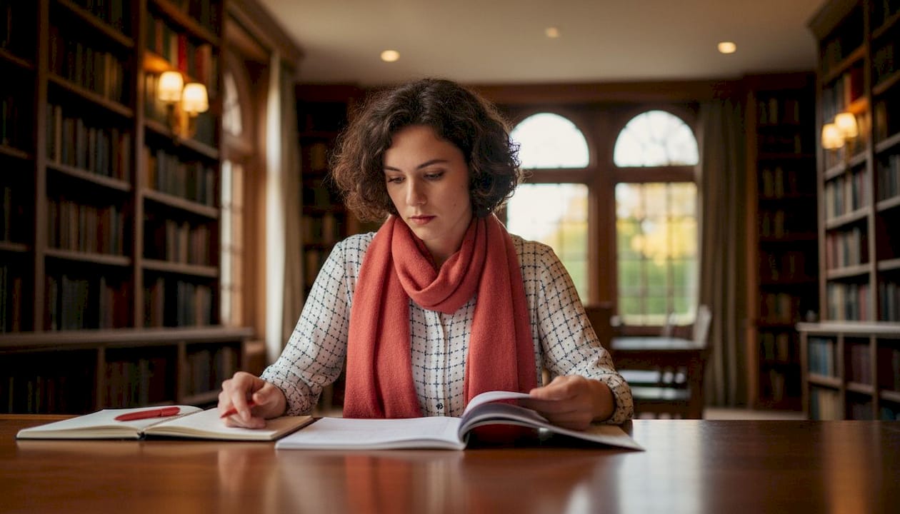Een verzekeringsadviseur bekijkt het bouwrapport zorgvuldig om de risico’s en de staat van het pand goed in kaart te brengen.