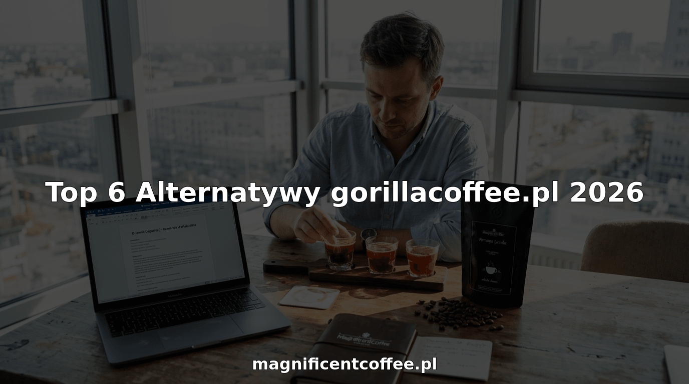 Mężczyzna delektuje się kawą w jasnym, nowoczesnym biurze.