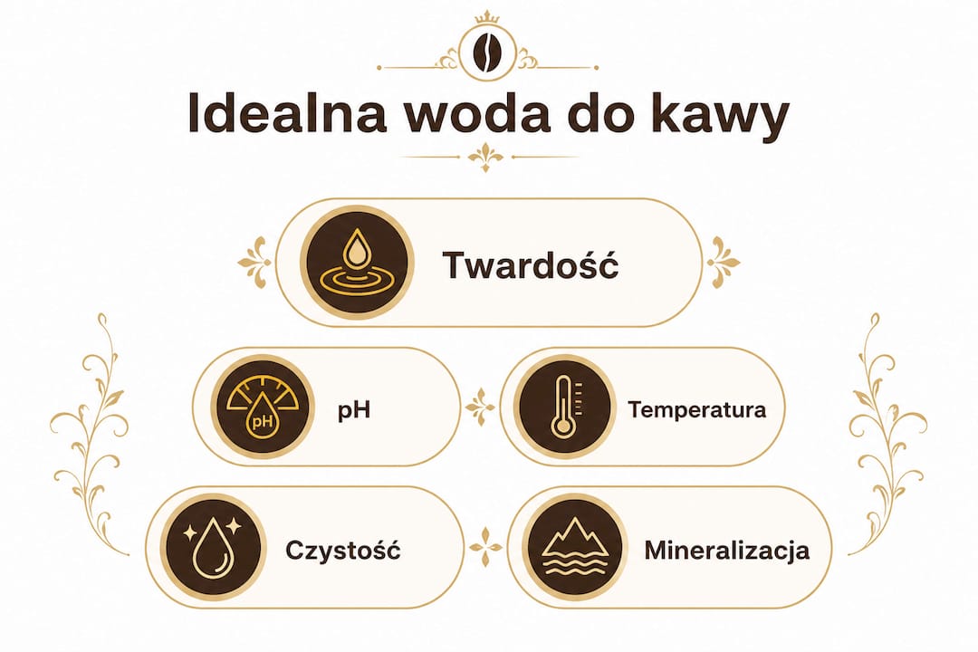 Najważniejsze cechy wody idealnej do parzenia kawy – co liczy się najbardziej?
