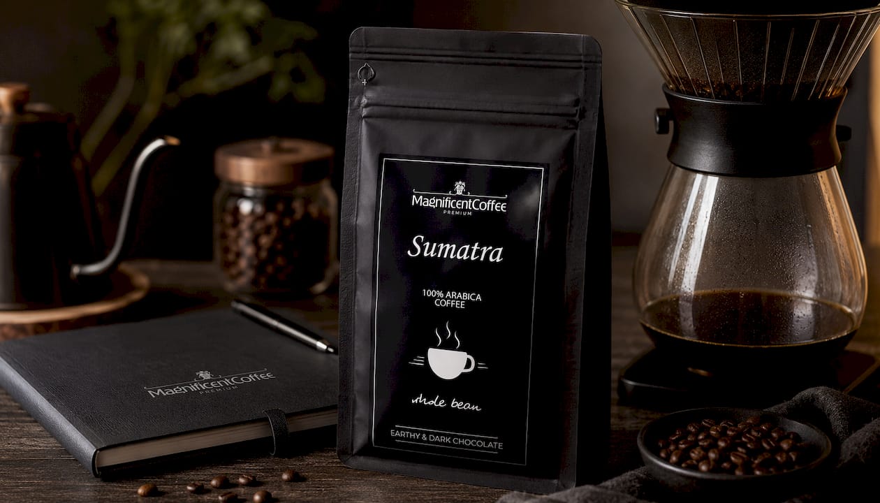 Sumatra – kawa ziarnista Sumatra 100% Arabica