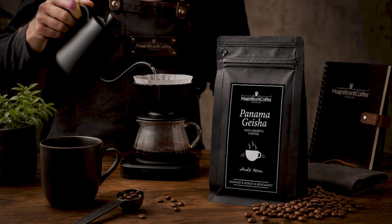 Panama Geisha – kawa ziarnista Panama 100% Arabica