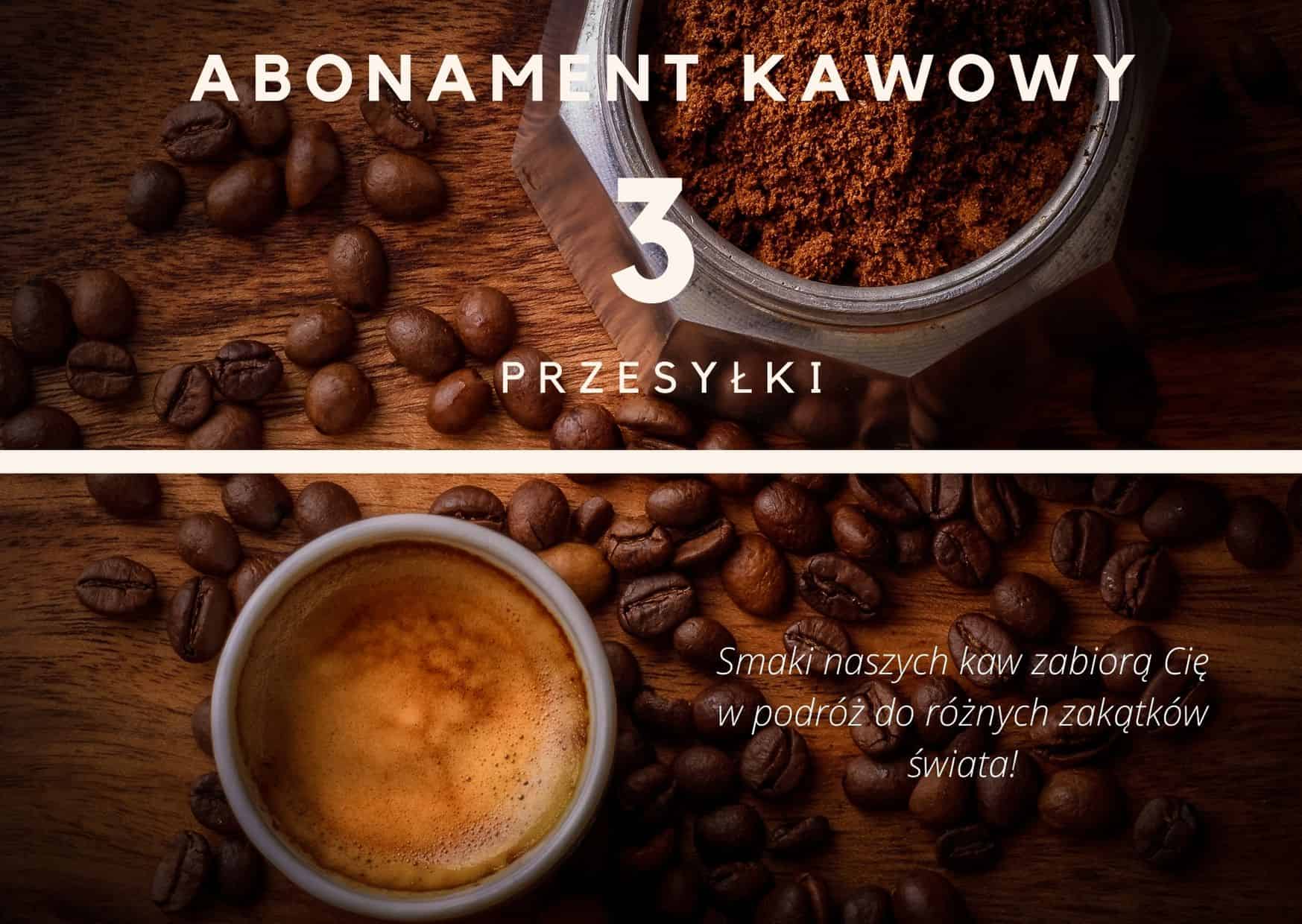 ABONAMENT KAWOWY 3 przesyłki