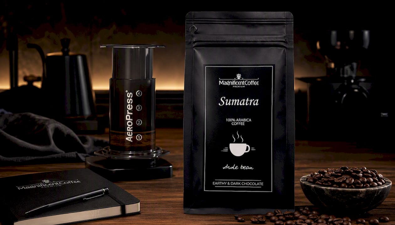 Sumatra – kawa ziarnista Sumatra 100% Arabica