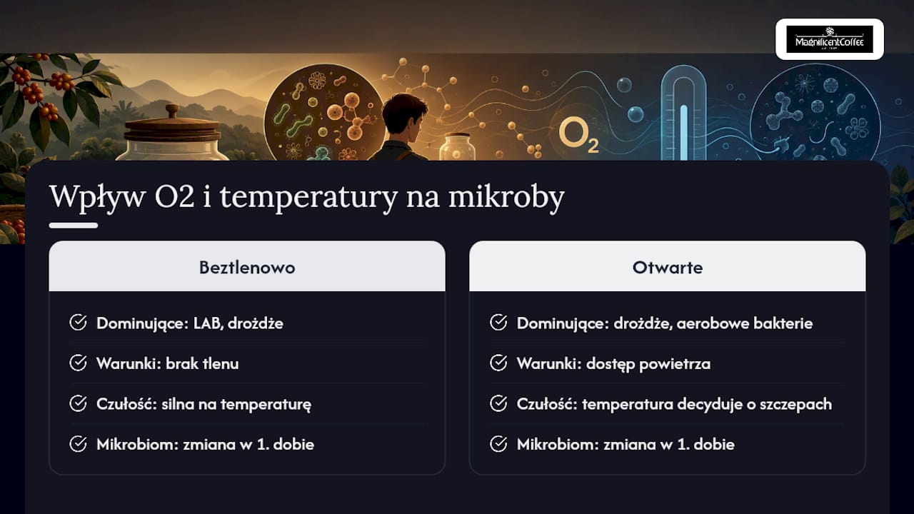 Wpływ tlenu i temperatury na proces fermentacji