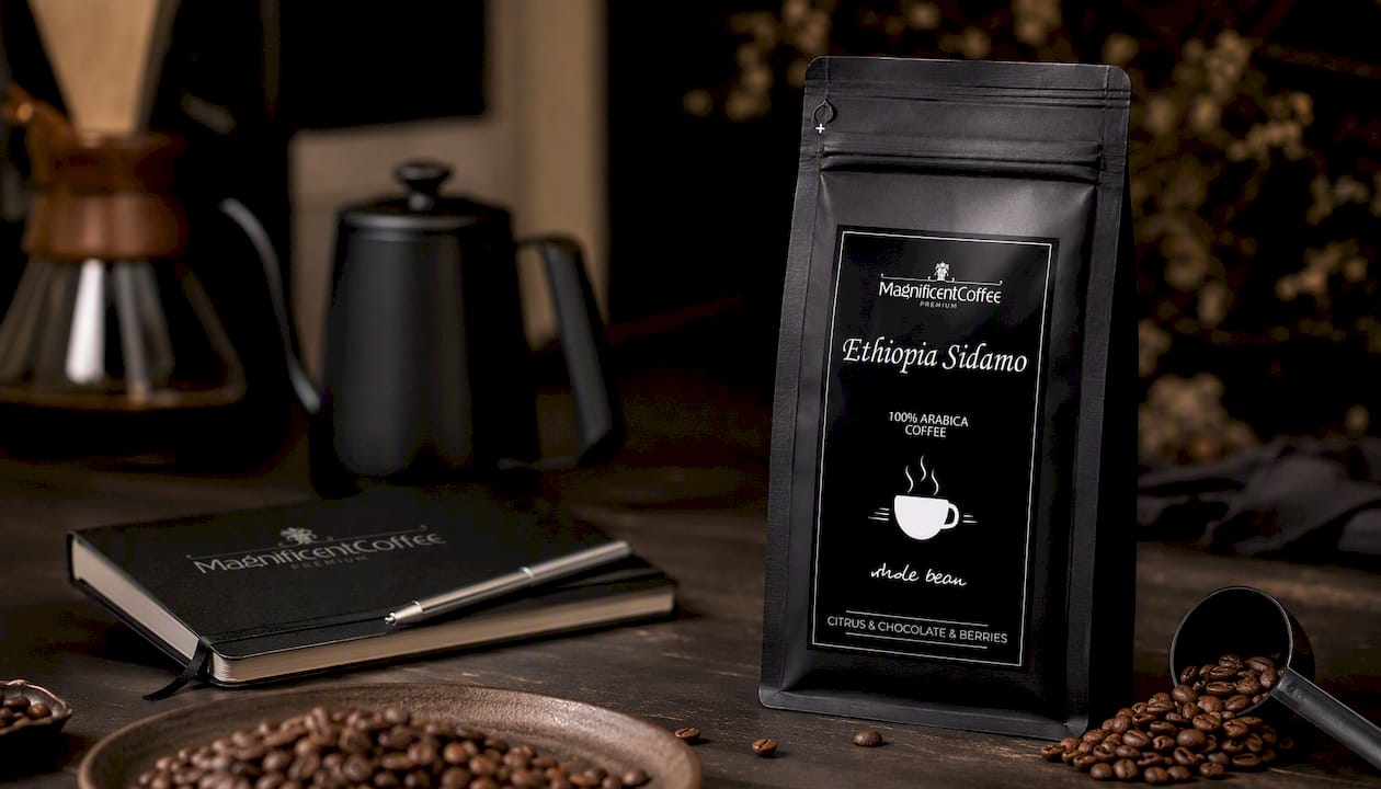 Ethiopia Sidamo – kawa ziarnista Etiopia 100% Arabica