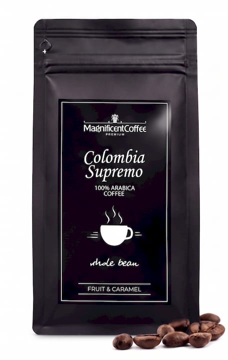Colombia Supremo – kawa ziarnista Kolumbia 100% Arabica