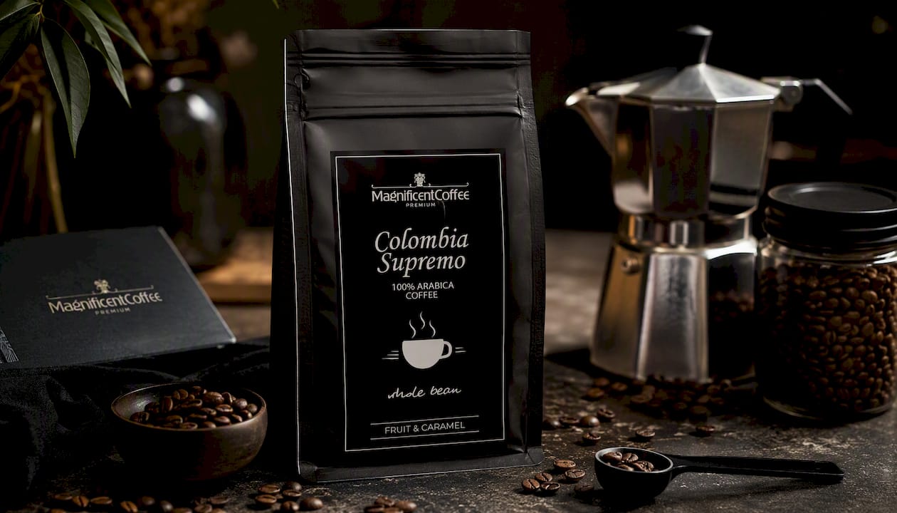 Colombia Supremo – kawa ziarnista Kolumbia 100% Arabica