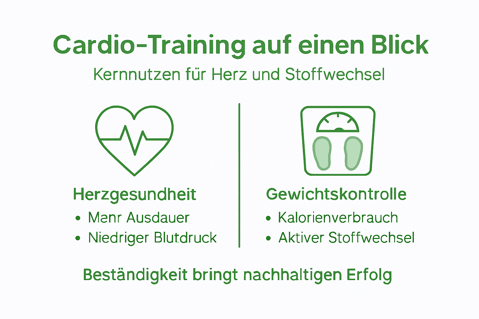 Was Ist Cardio Training? Wirkung Auf Gesundheit &Amp; Gewicht! 3 Infografik: so wirkt ausdauertraining auf gesundheit und körpergewicht