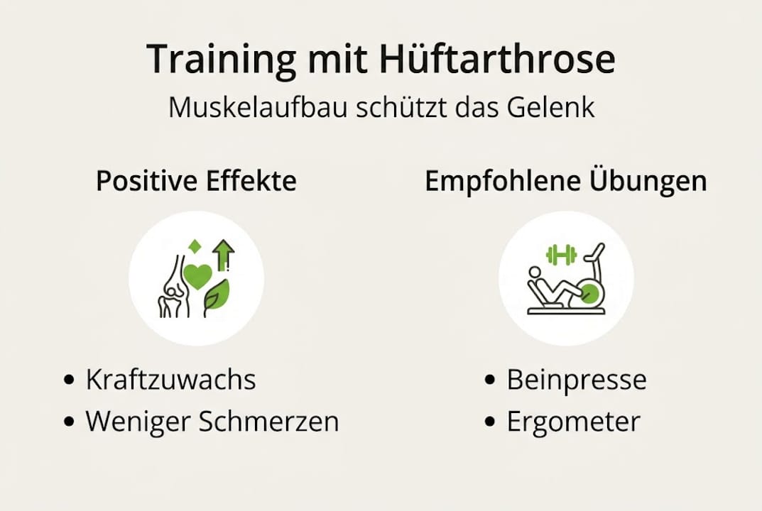 Kann Ich Mit Hüftarthrose Ins Fitnessstudio Gehen? 1 Infografik: diese übungen helfen bei hüftarthrose – vorteile und praktische empfehlungen