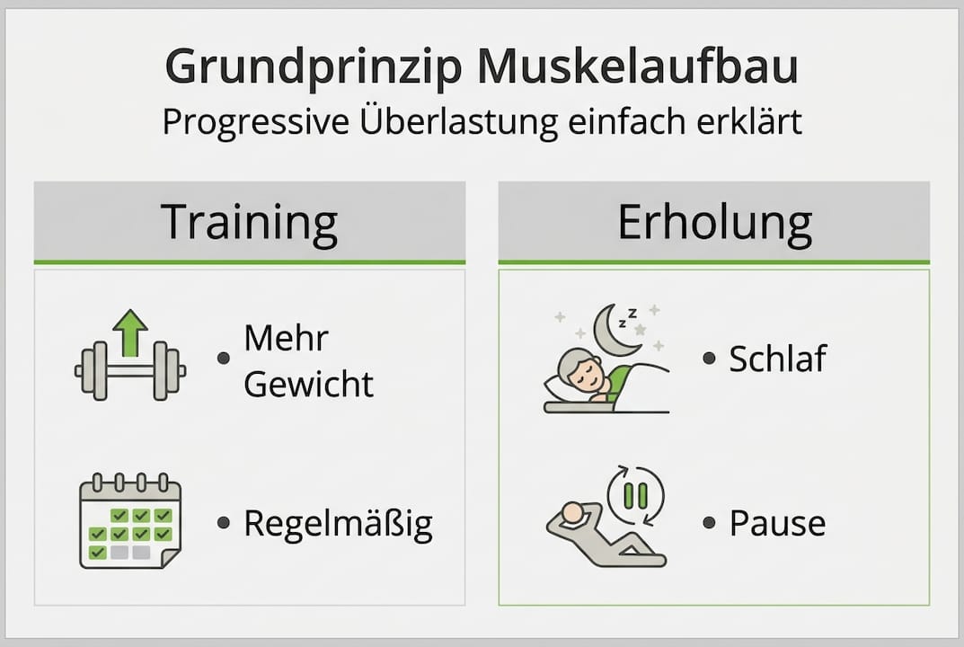 Muskelaufbau In Germersheim: Effektive Trainingspläne! 1 Die infografik veranschaulicht anschaulich das prinzip der progressiven überlastung.