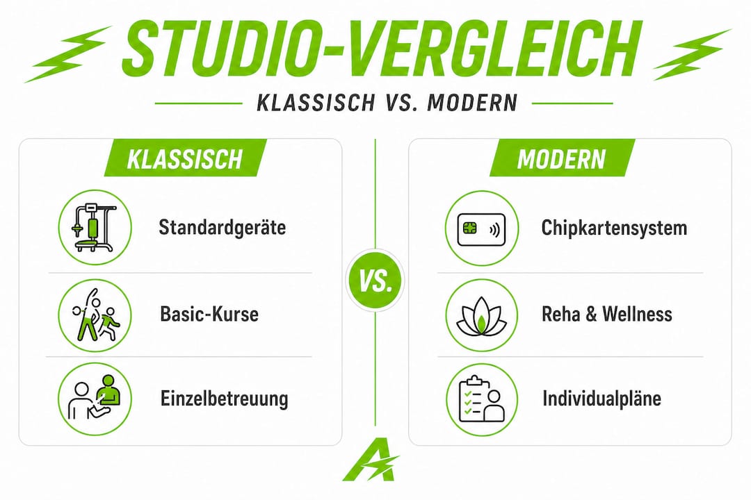 Fitness Bellheim: Dein Weg Zu Gesundheit Und Wellness! 1 Infografik: klassische fitnessstudios vs. Moderne trainingswelten – ein überblick