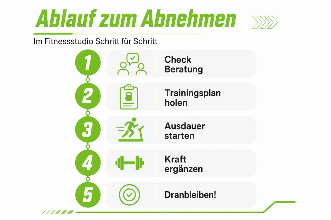 Fitnessstudio Für Gesund Abnehmen In Der Nähe Finden! 3 So gelingt gesundes abnehmen im fitnessstudio: dein fahrplan in der übersicht
