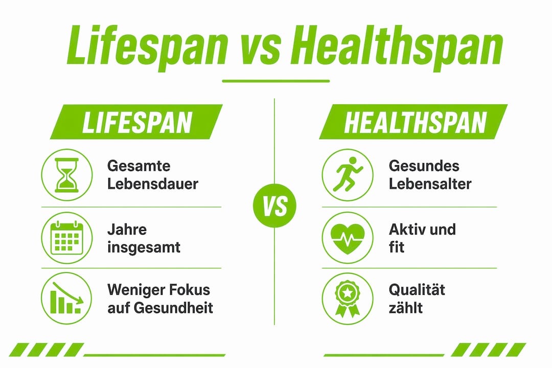 Was Ist Ein Realistischer Longevity-Plan Für Normale Menschen: Gesund Älter Werden! 3 Übersicht: lebensdauer vs. Gesunde lebensjahre – ein vergleich in zahlen und fakten