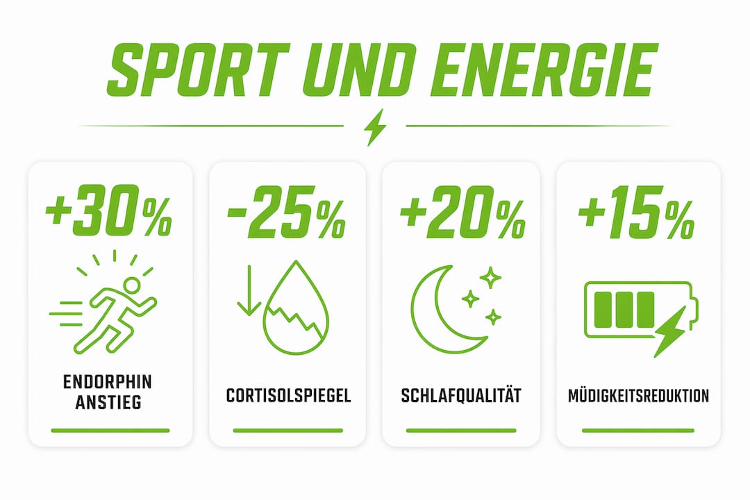 Warum Macht Sport Müde Menschen Wieder Energieladener! 3 Infografik: wie sport unser gehirn und unsere stimmung positiv beeinflusst
