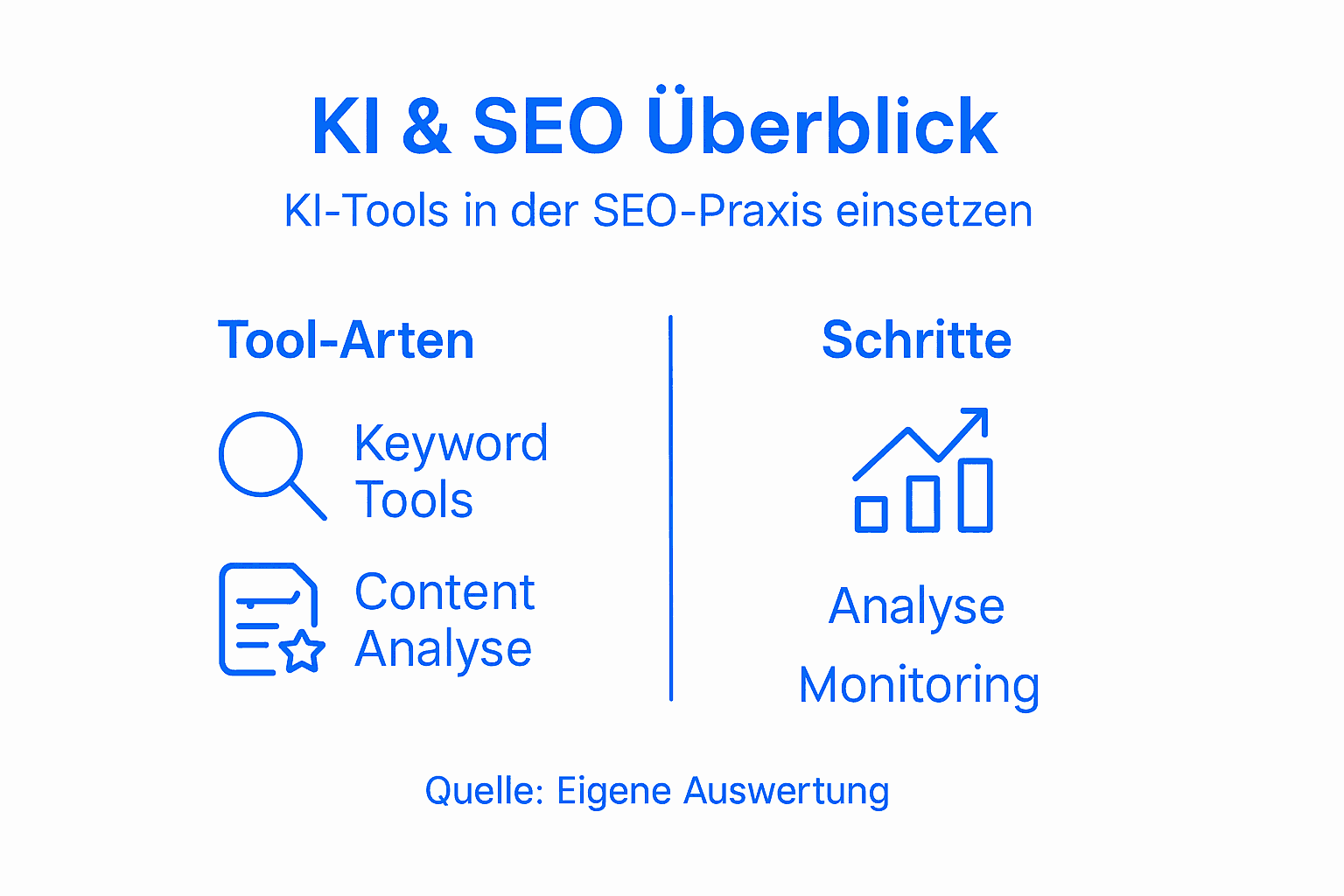 Übersicht: Wie KI die Suchmaschinenoptimierung verändert – Tools und bewährte Vorgehensweisen im Überblick