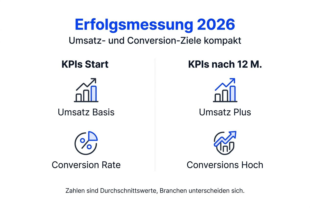 Infografik: Wie messen wir Erfolg? Wichtige Kennzahlen und Trends für 2026