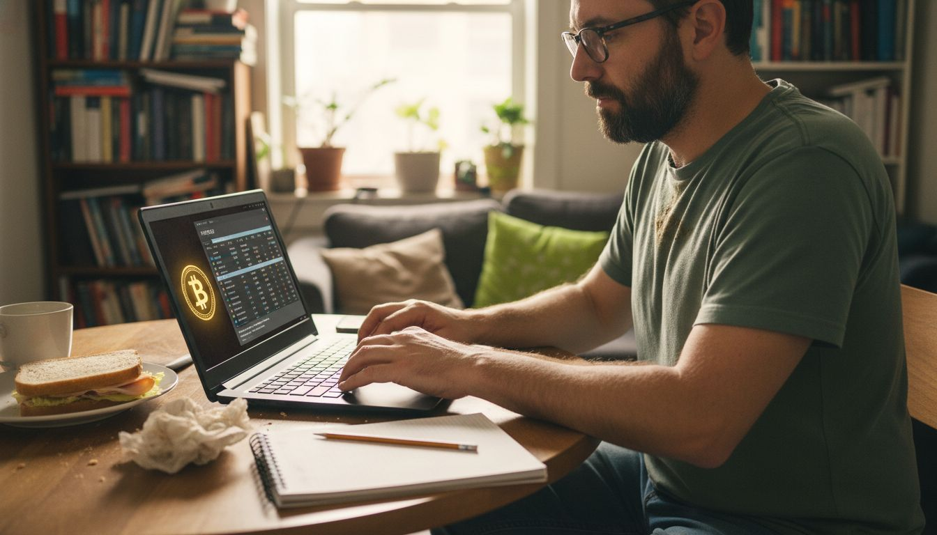 Cryptocurrency Explained: Impact on Digital Finance 2 Person comparing major cryptocurrency types