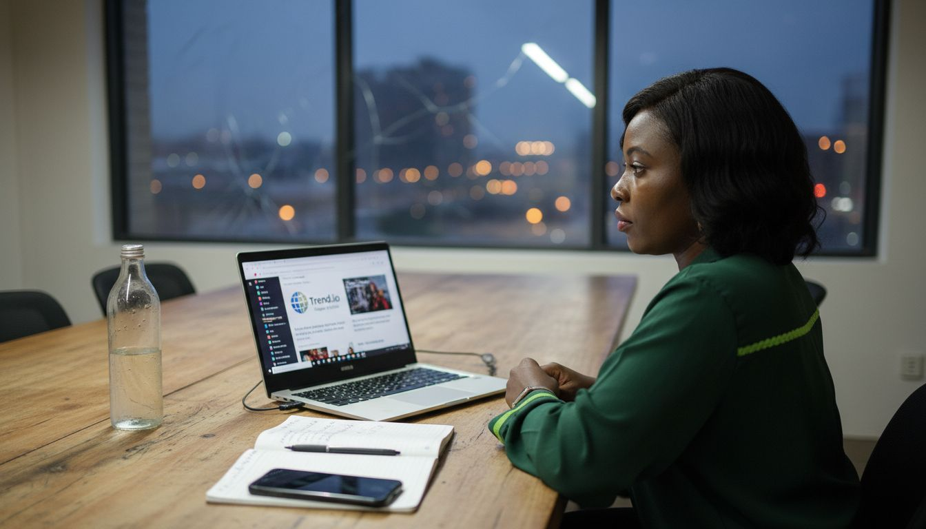 Guide to Trending Topics in Nigeria 2026: Engage 60% More 3 Woman using Nigerian trend tracking tools