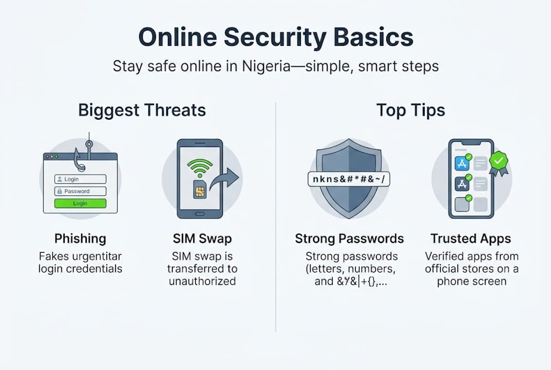 Infographic highlights major threats and safety tips