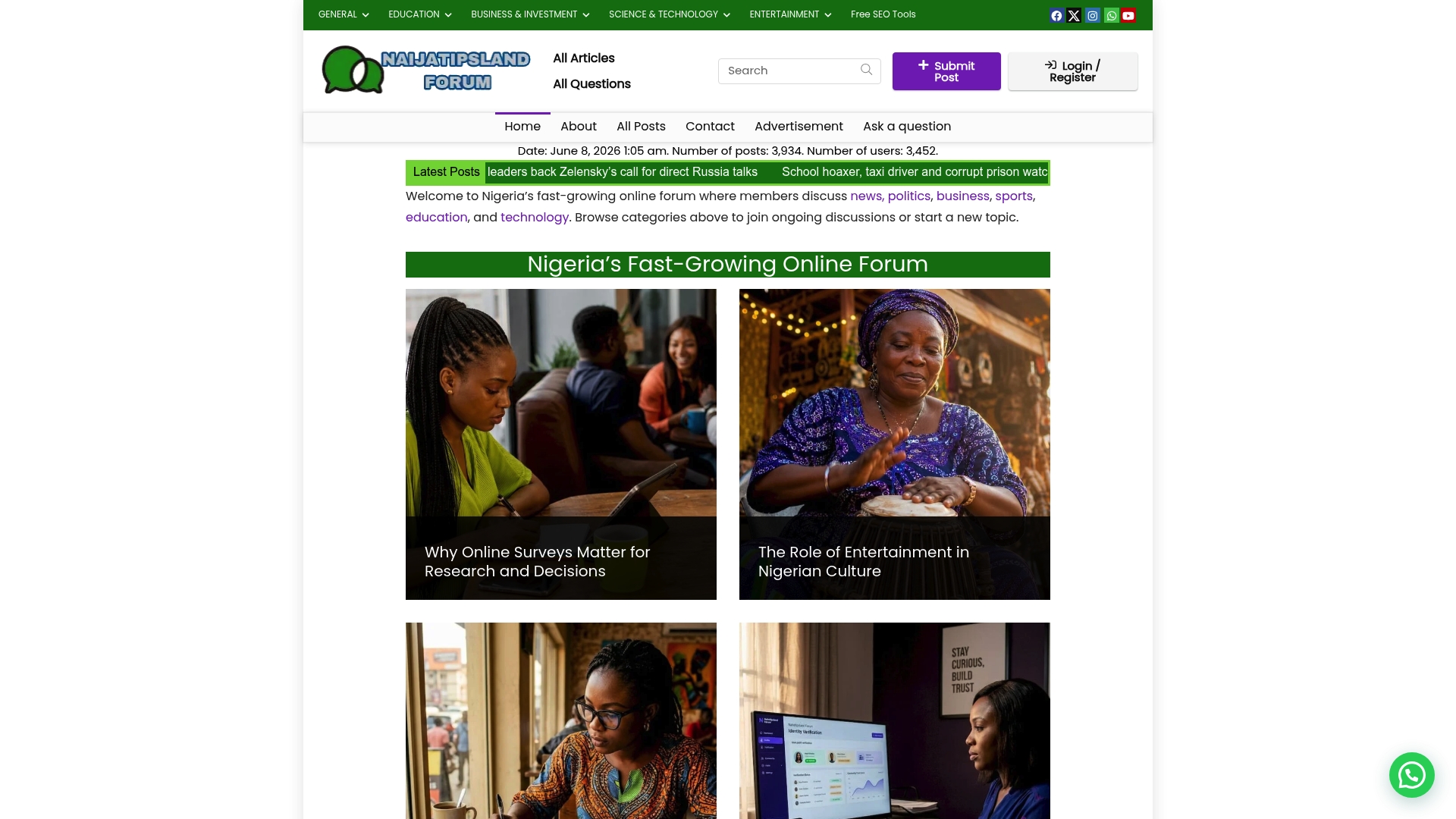 Top 5 Communities for blog.darrenscott.com Alternatives 2026 1 https://naijatipsland.com