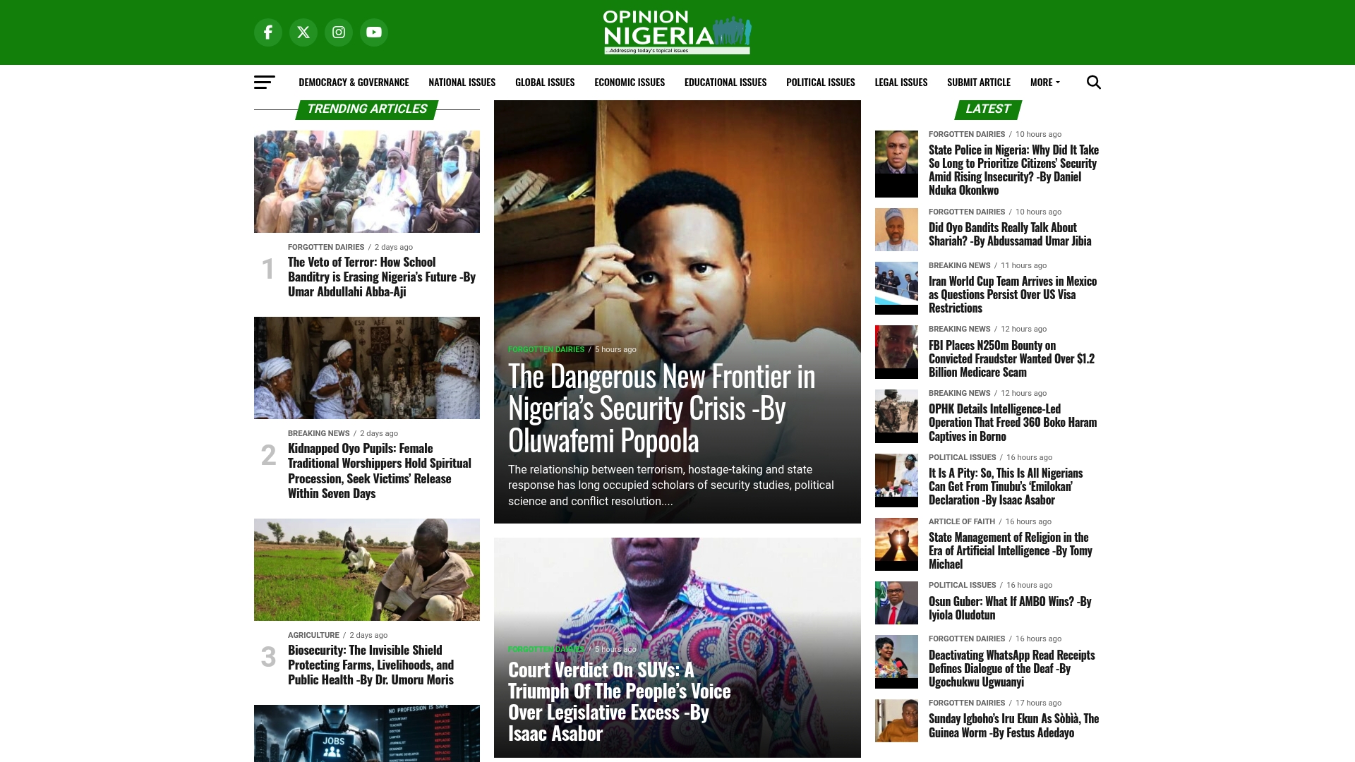 Top 5 Communities for blog.darrenscott.com Alternatives 2026 4 https://opinionnigeria.com