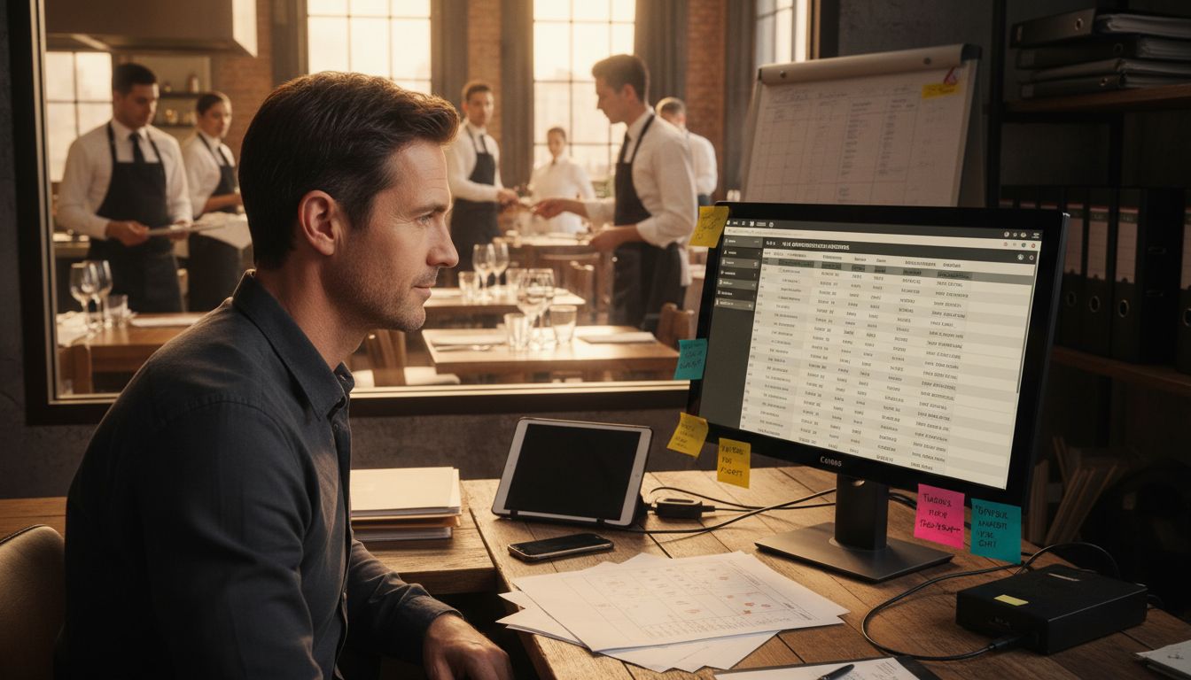 gestión reservas restaurante