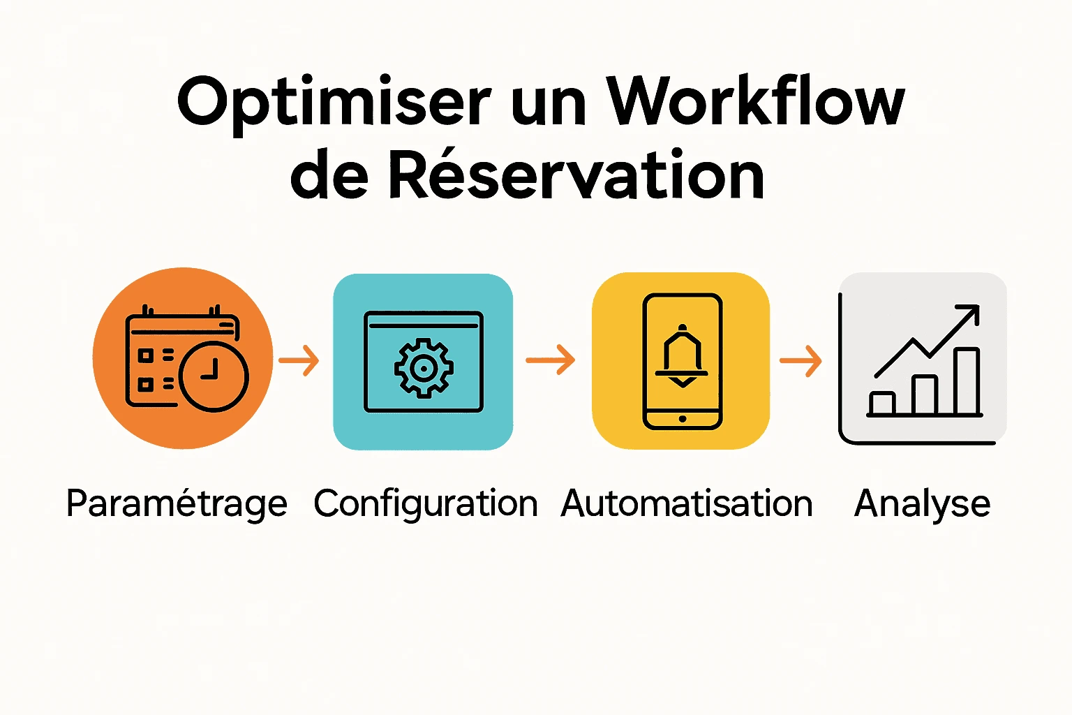 Étapes clés d’optimisation du workflow de réservation