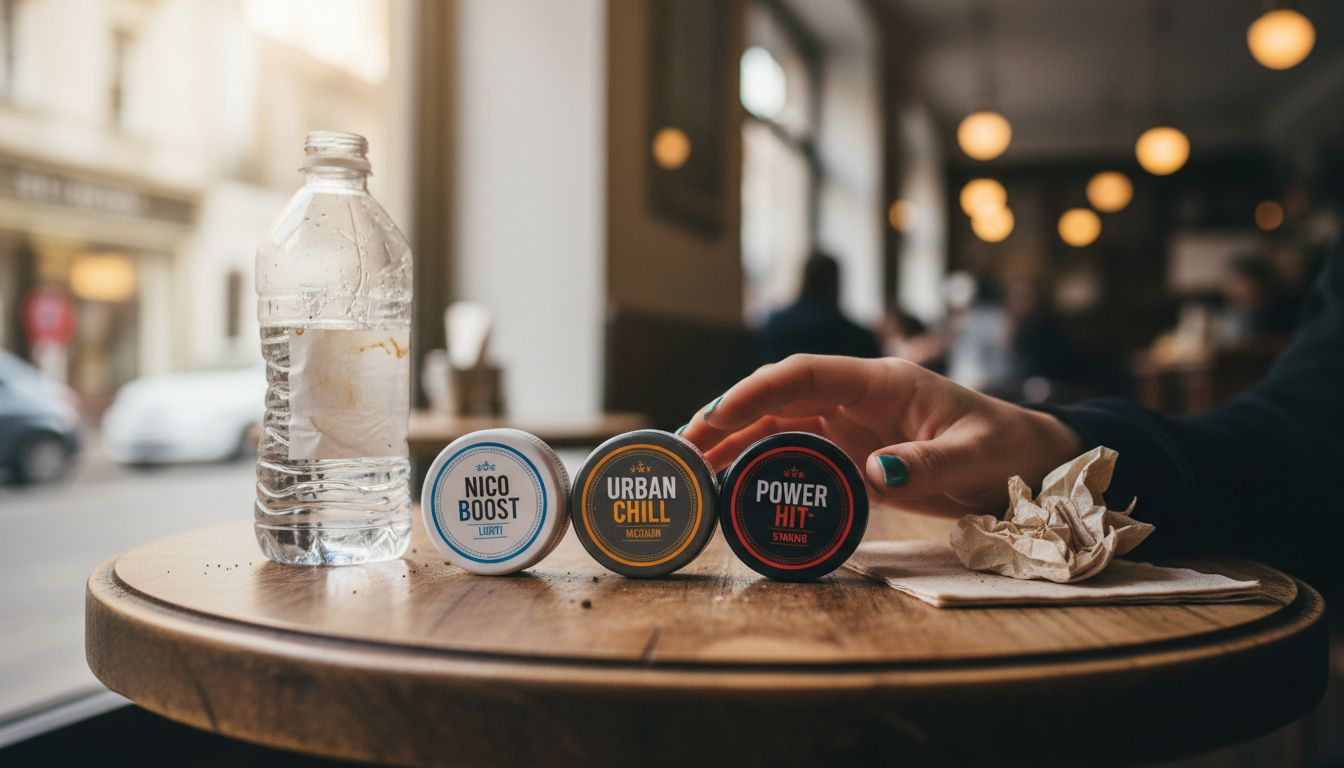 Nicotine pouch products with varying strengths