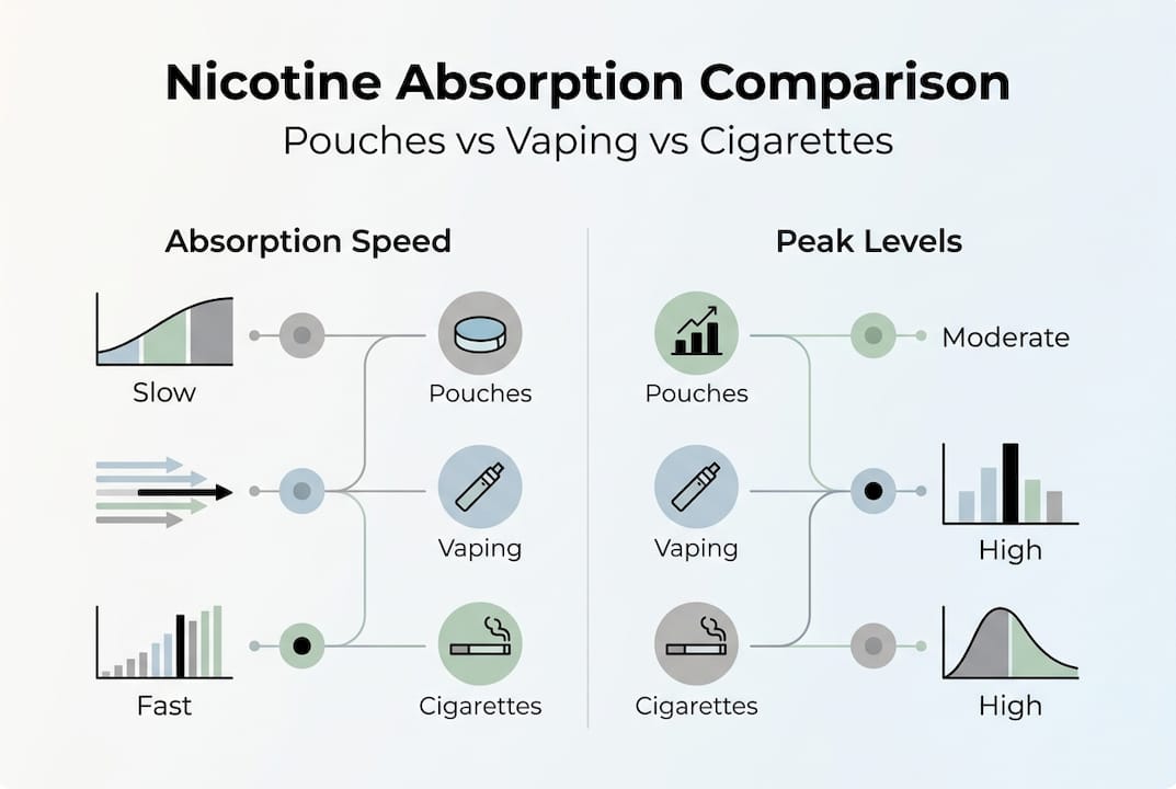 elfbar nachfüll pod läuft aus Nicotine absorption explained: pouches vs vaping facts – HitSnus