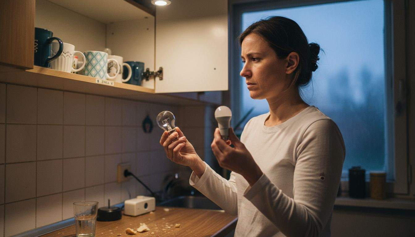 Primerjava uporabe LED in klasičnih (žarilnih) žarnic