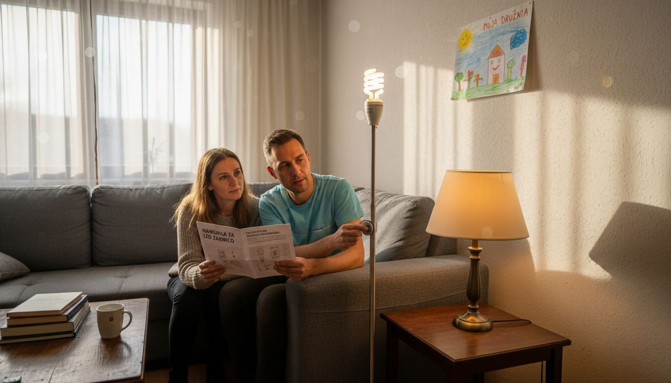 LED svetilka ali klasična žarnica v dnevni sobi – katera izbira je boljša?