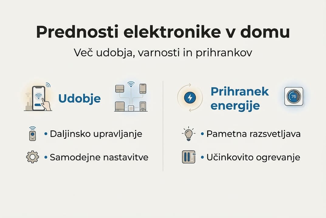 Infografika: kako nam elektronske naprave olajšajo življenje doma
