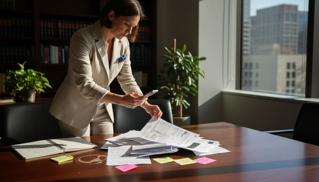 Attorney documents damages after accident