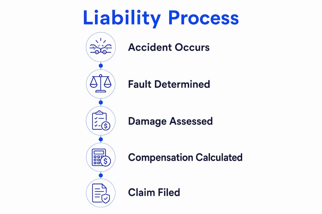 Infographic summarizing rural Georgia liability process