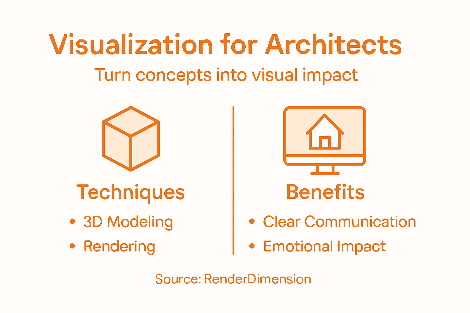 Infographic highlights visualization techniques and benefits
