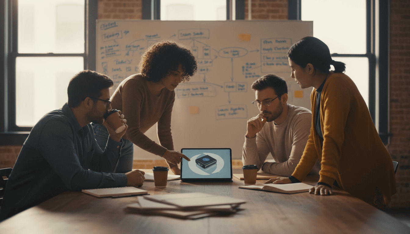 Team collaborates on 3D product launch