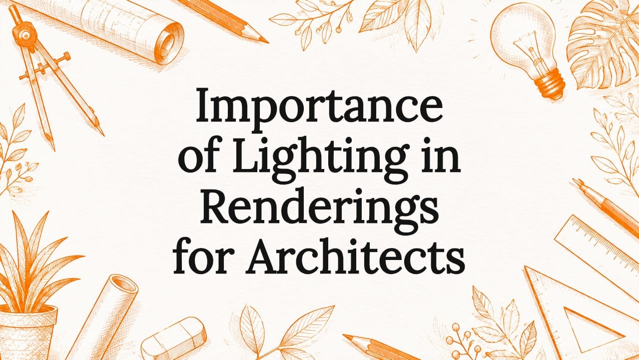 Decorative architectural title card illustration