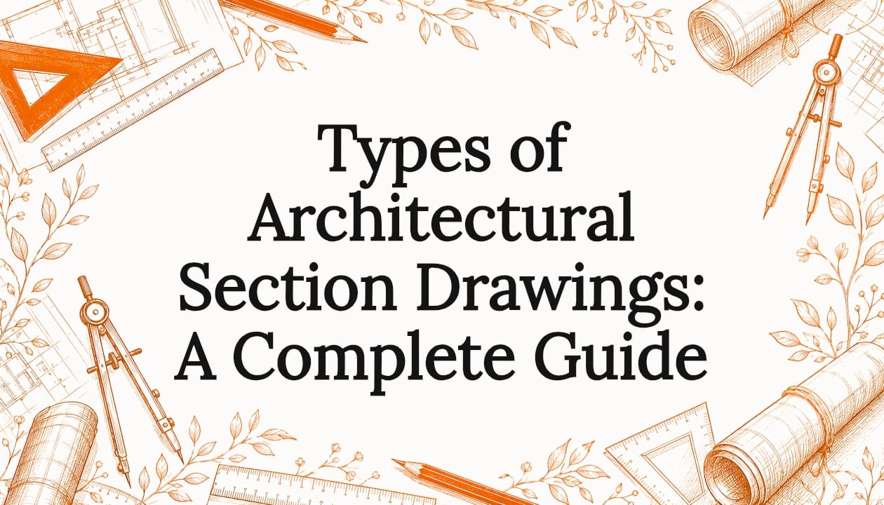 Decorative architectural title card illustration