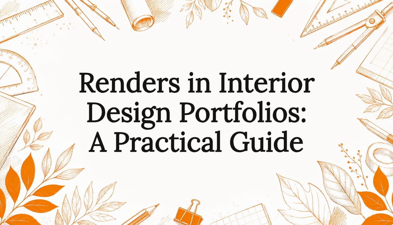 Decorative title card illustration for portfolio article