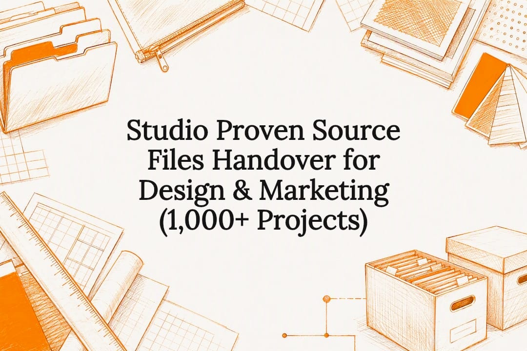 Hand-drawn source file handover title card