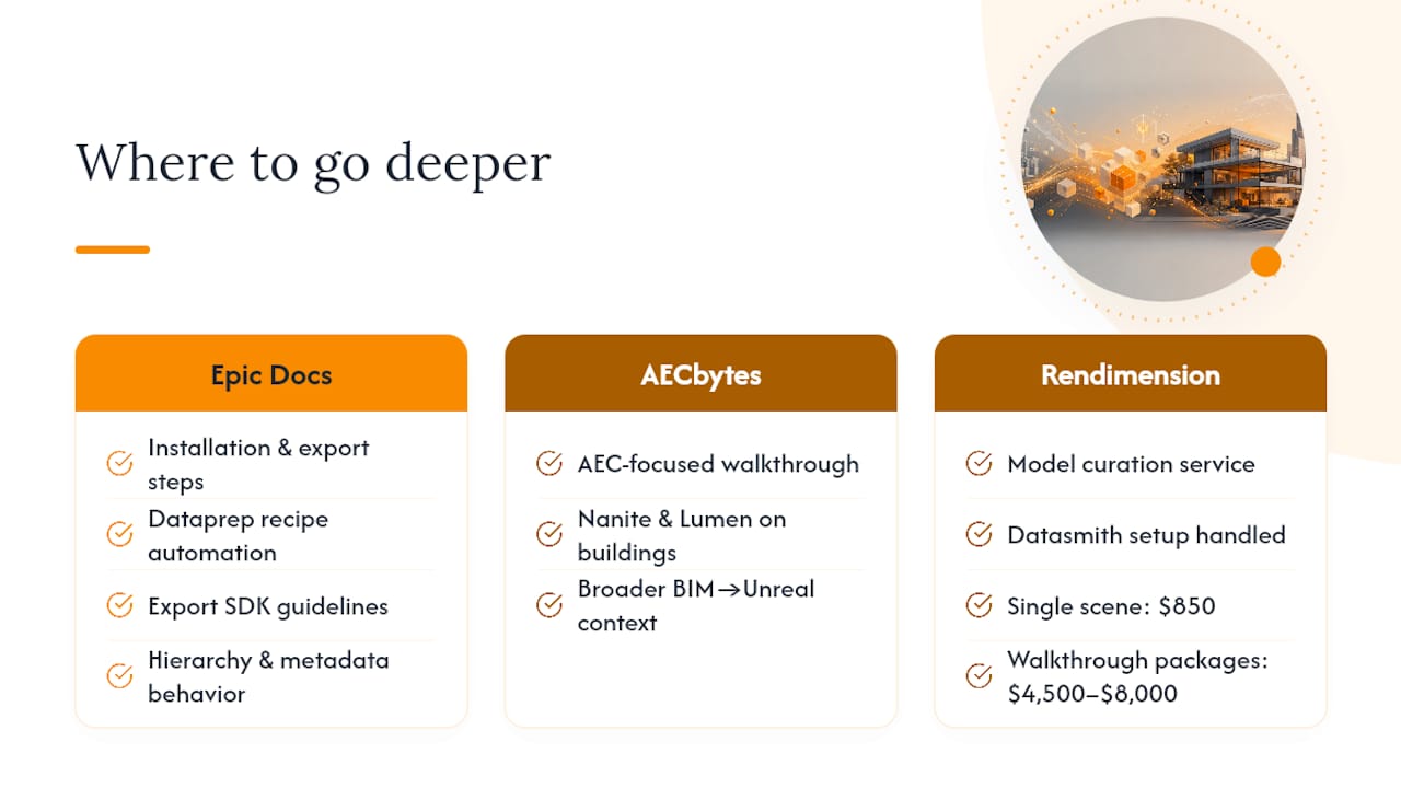 Where To Go Deeper On Datasmith And Dataprep, overview diagram