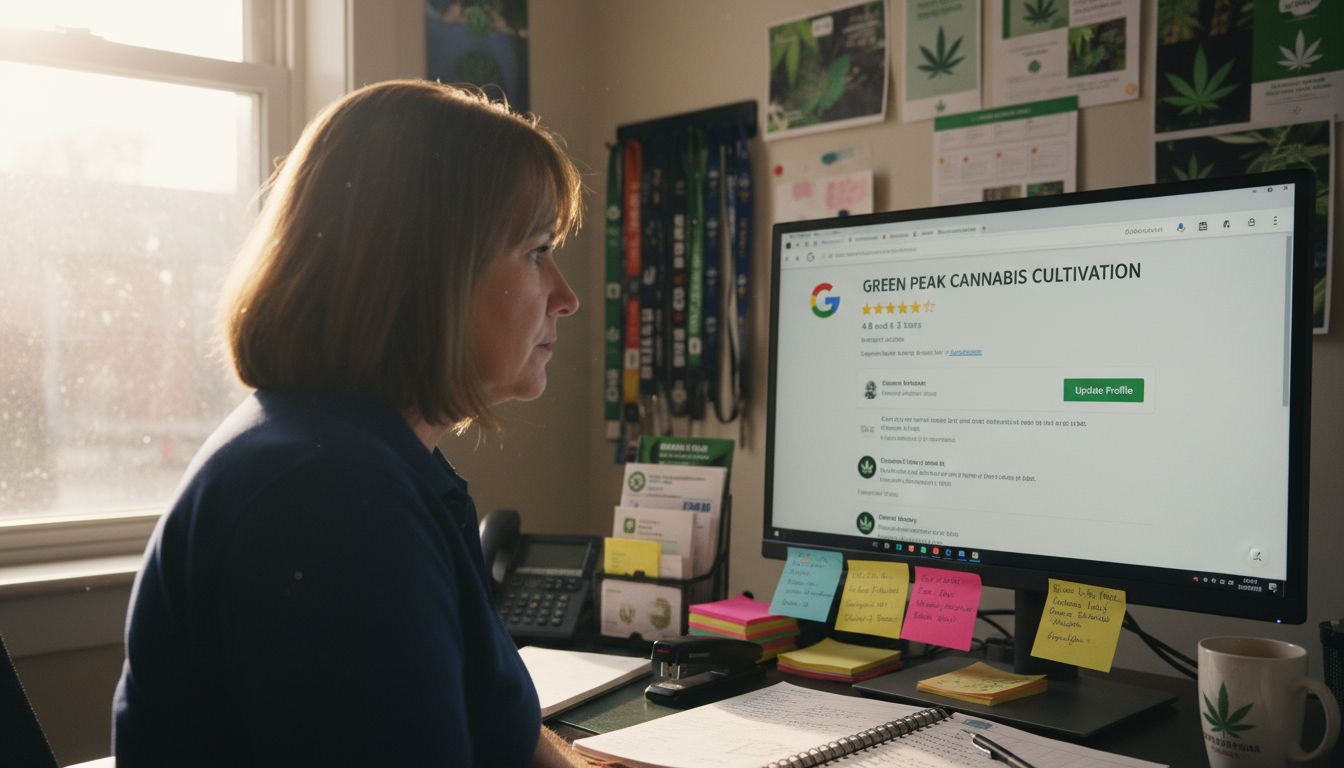 Updating Google Business Profile for dispensary