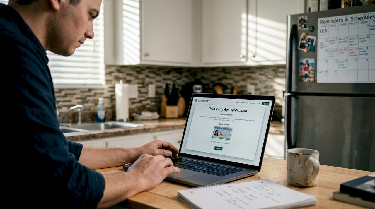 Manager uploading ID for compliance verification