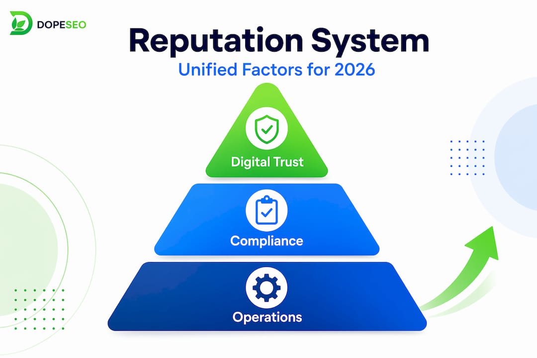 Hierarchy pyramid of dispensary reputation factors