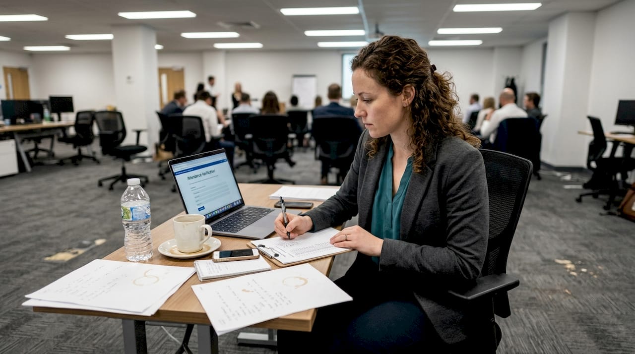 Professional verifying CPE seminar attendance